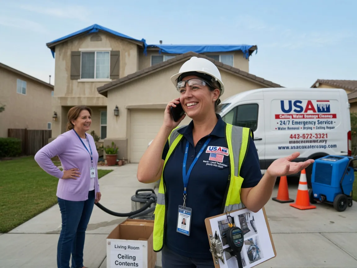 Ceiling Water Damage Restoration Fowlerton, IN FAQs